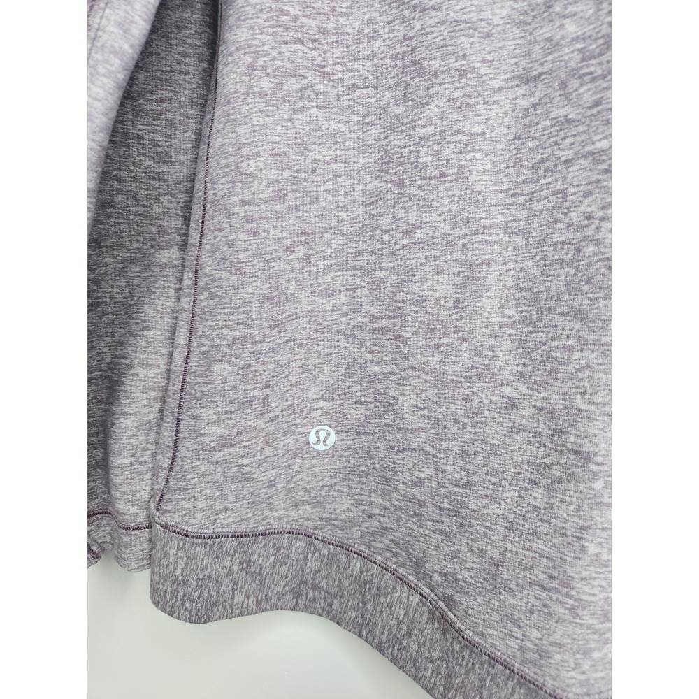 Lululemon Rulu Rally Wrap Heathered Graphite Purple Size 12 - Picture 9 of 10